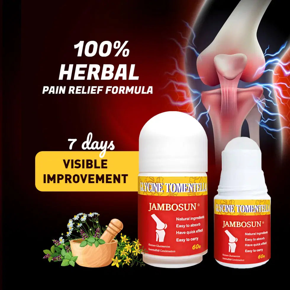 Herbal Instant Pain Relief Roll-On 🌿⚡ (Instant Relief From Back Pain, Leg Pain, Shoulder Pain, Knee Pain, Neck Pain, Sports Injuries, Muscle Pain)