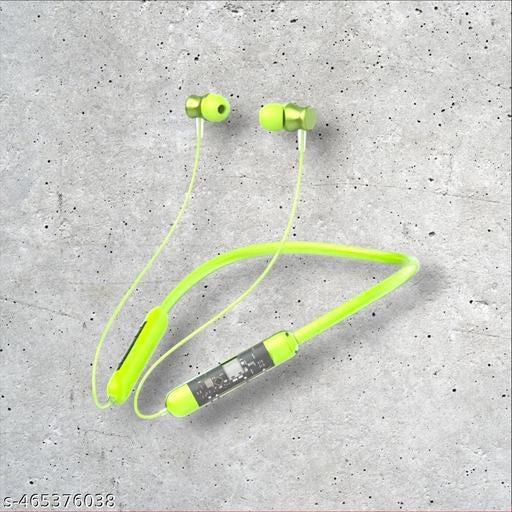 Wireless Bluetooth Neckband (Green)