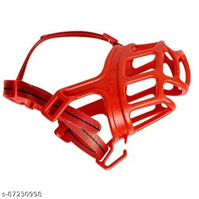 Silicone Size 3 No. Muzzle for Dog (Multicolor)