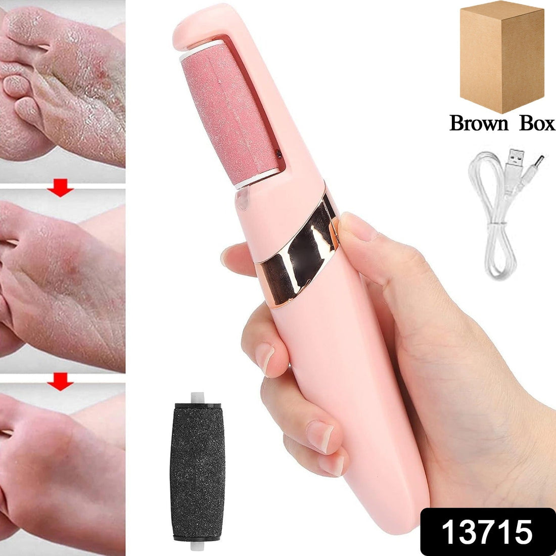 Flawless Pedi Electronic Foot File and Pedicure Tool