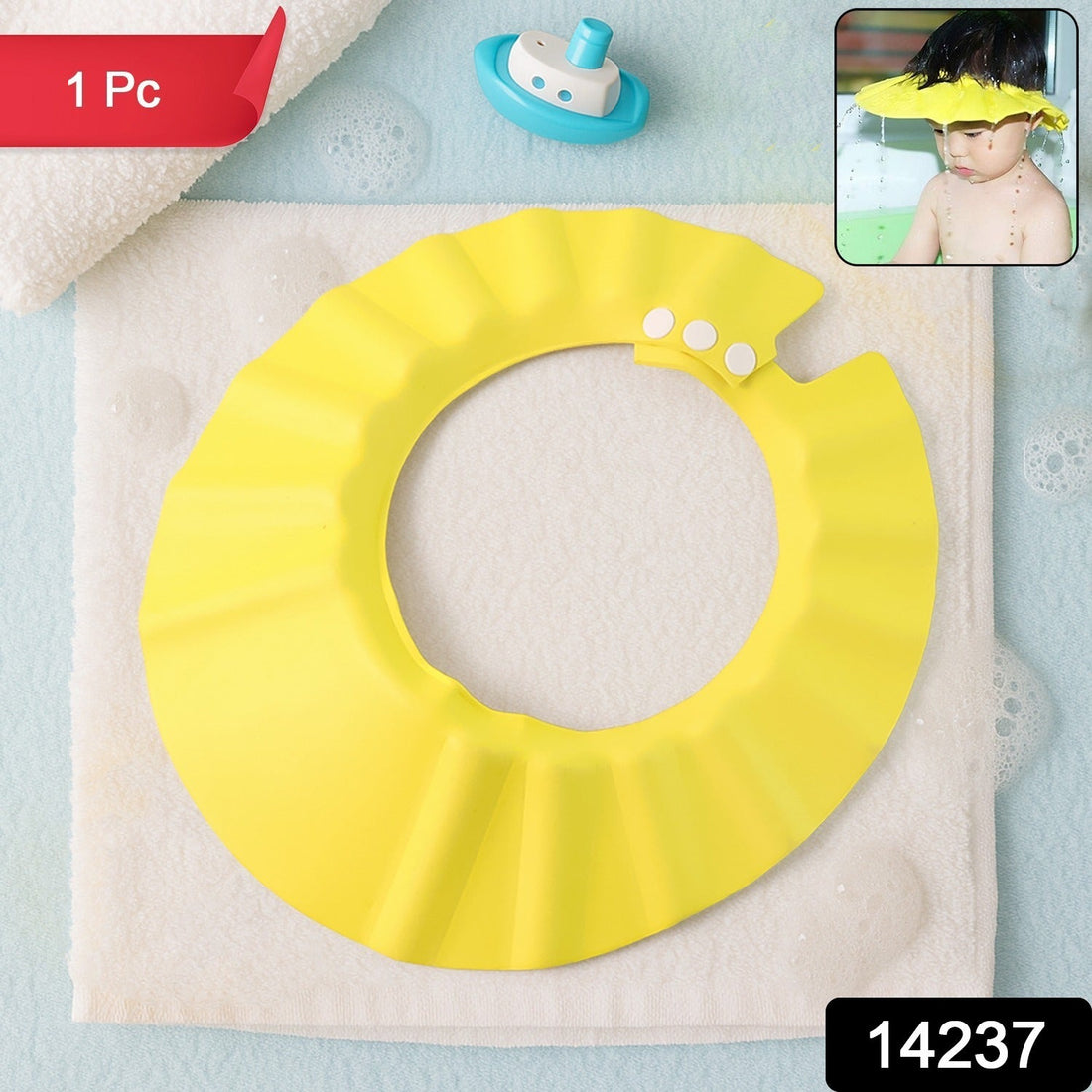 Adjustable Baby Shower Cap 