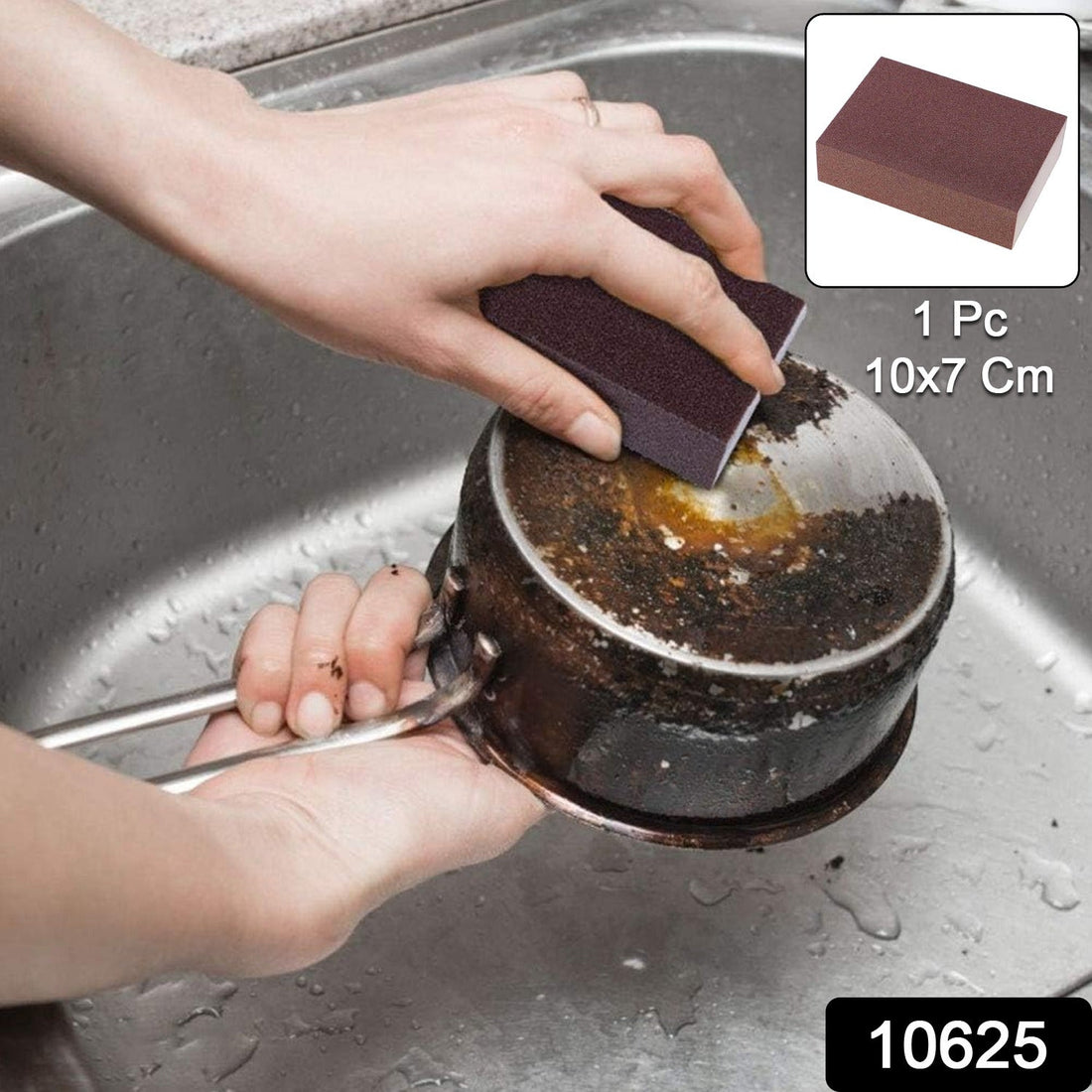 Multipurpose Kitchen Cleaning Sponge Scrub Block (10 x 7 Cm / 1 Pc)