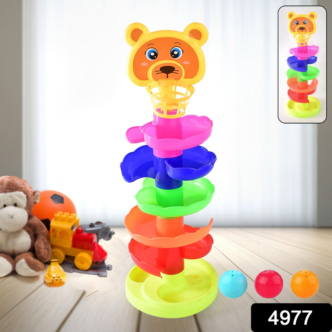 SwirlStack Tower
