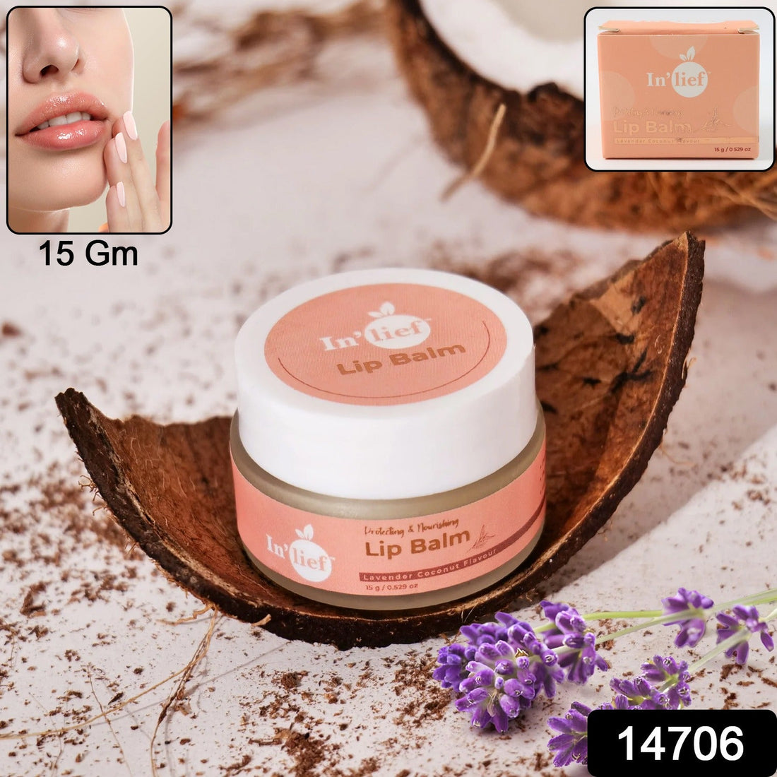 In'lief Moisturizing & Nourishing Lip Balm (1 Pc / 15 Gm)