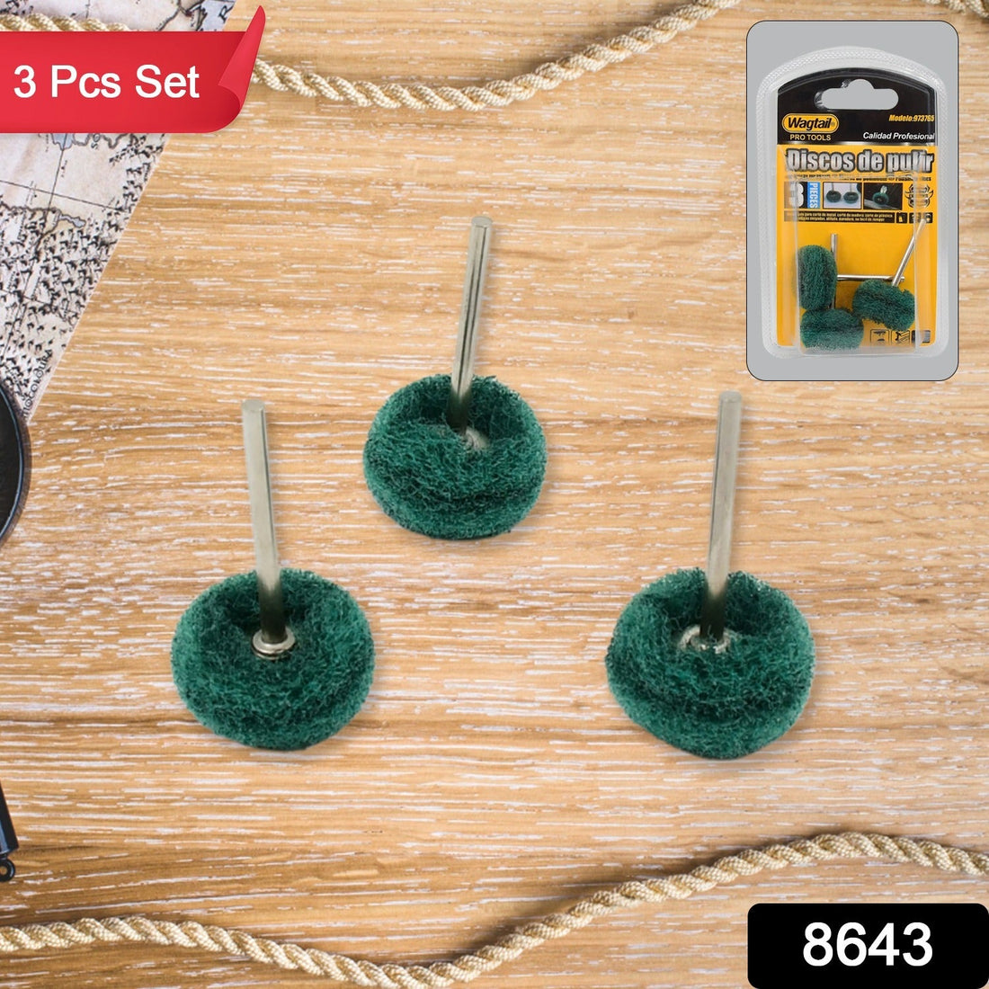 Abrasive Buffing Polishing Wheel Set 
