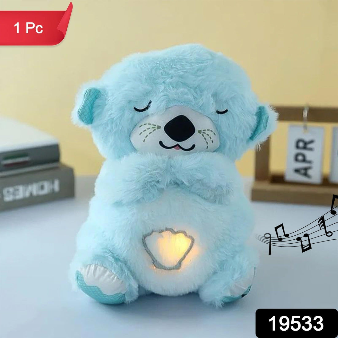 LED Light-Up Musical Teddy Bear Soft Toy