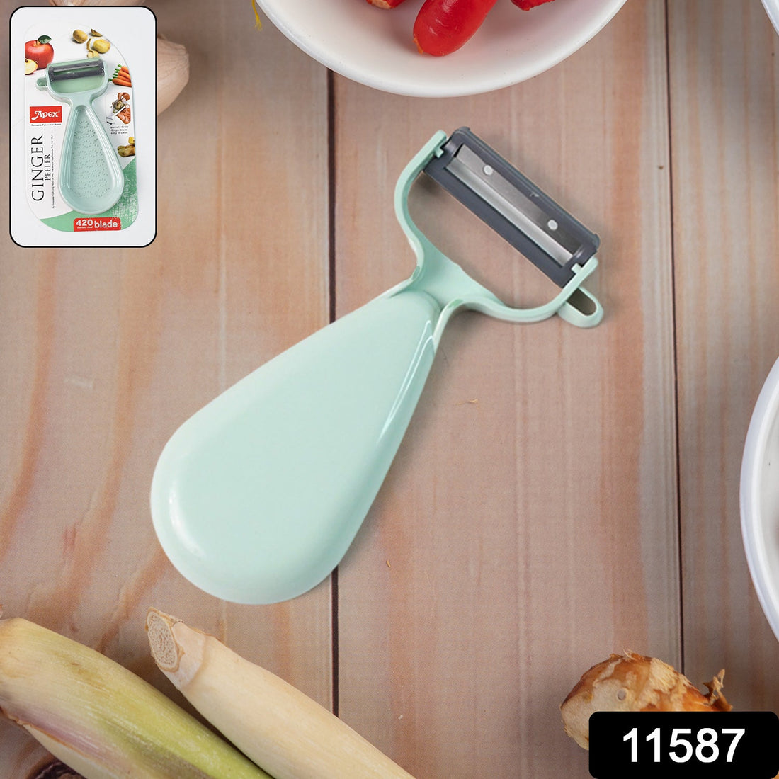 Apex Dual Edge Ginger Peeler