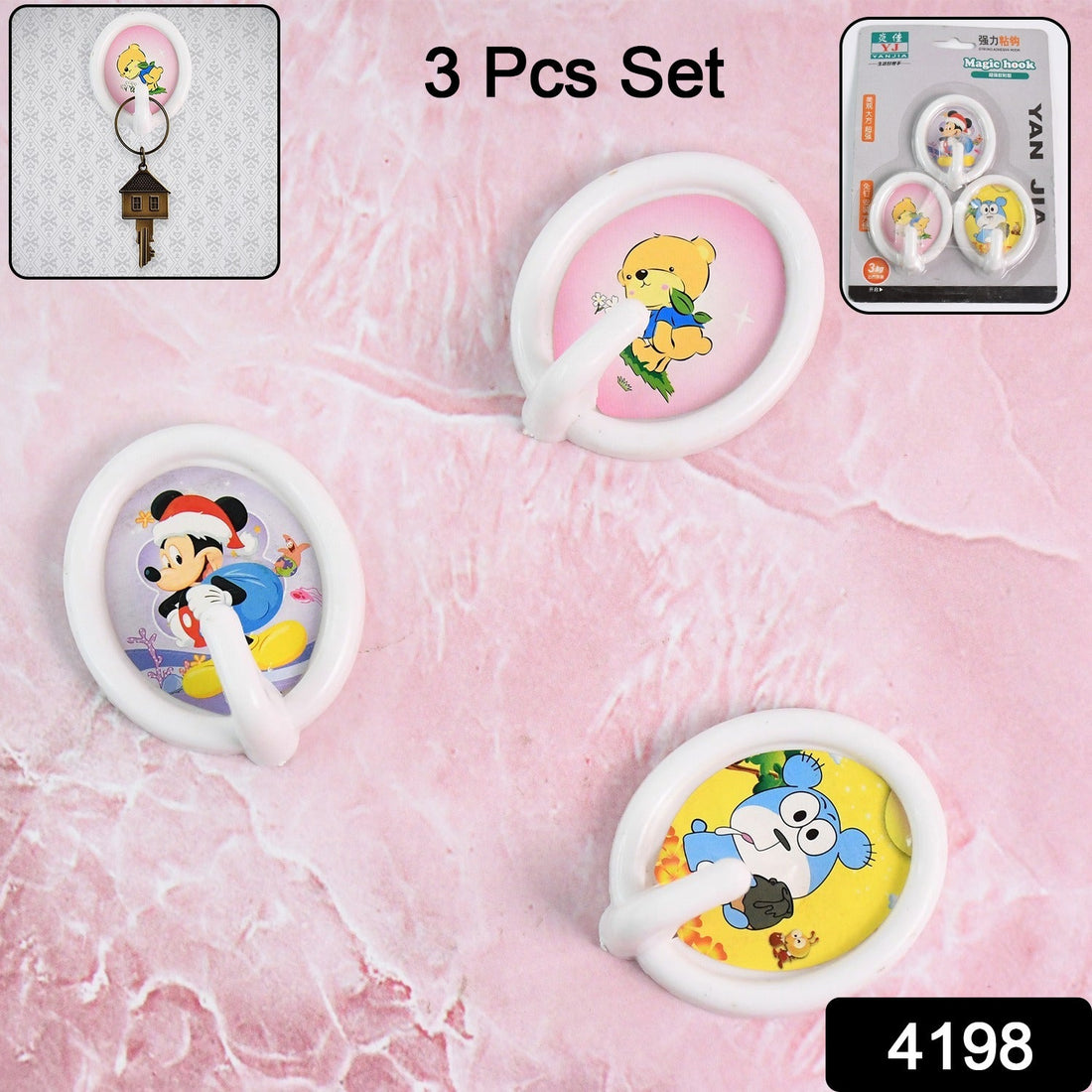 Multipurpose Wall Hooks: Kitchen, Bathroom, Door Hangers