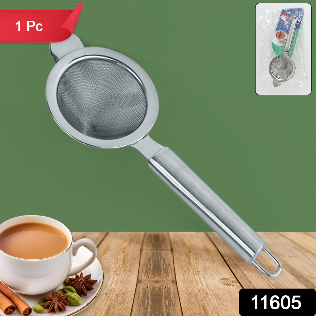Grip Cone Tea Strainer